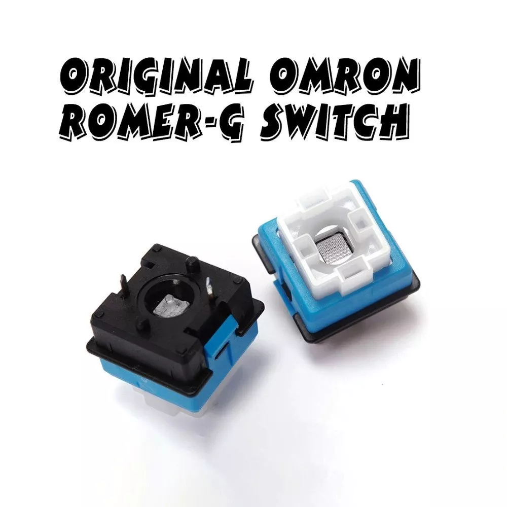 5 x NEW Omron Logitech Romer G Blue Switches Replacement Tactile UK Stock