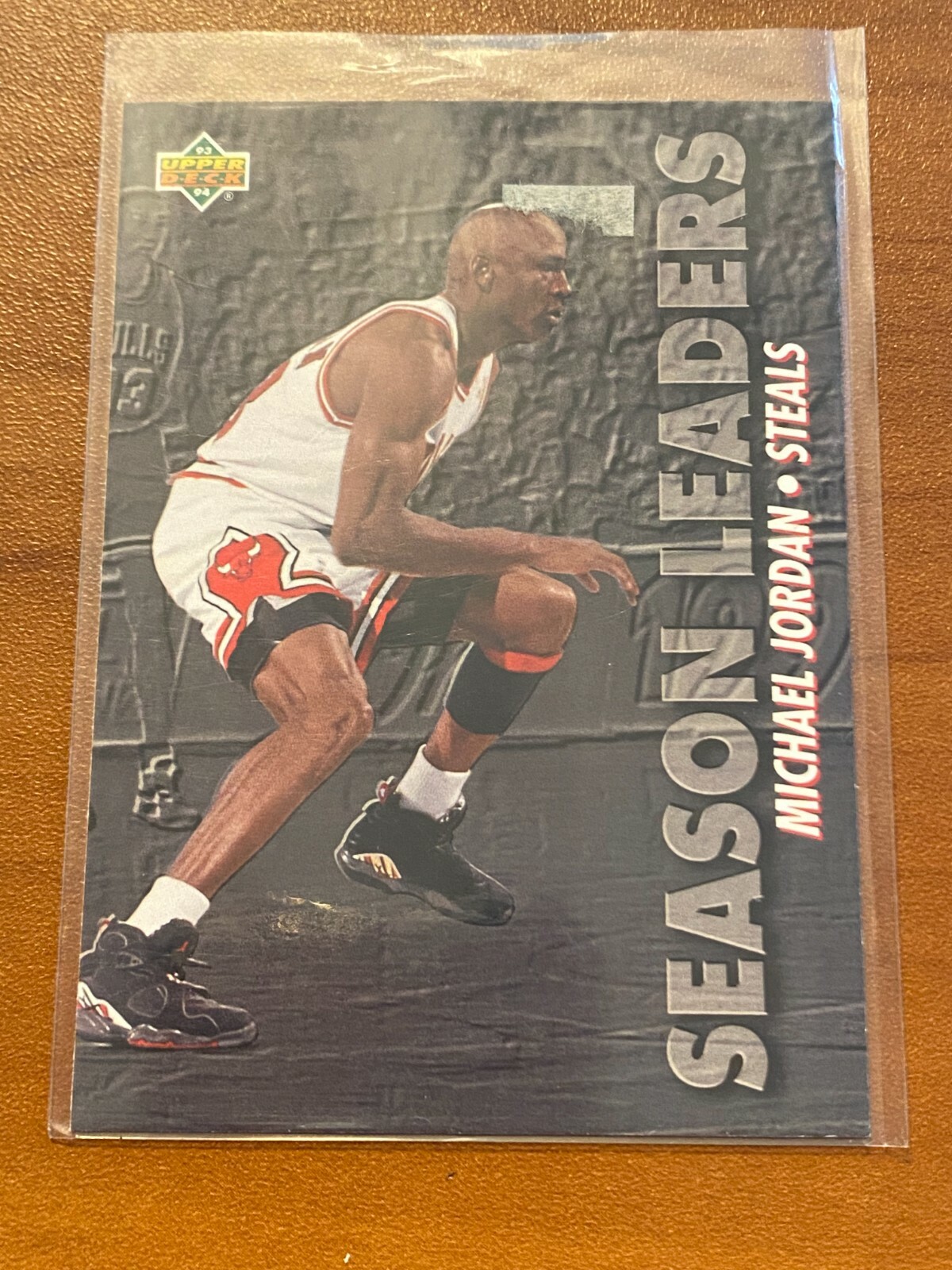 🏀 1993-94 Upper Deck Basketball #171 Michael JORDAN "Season Leaders" 🏀