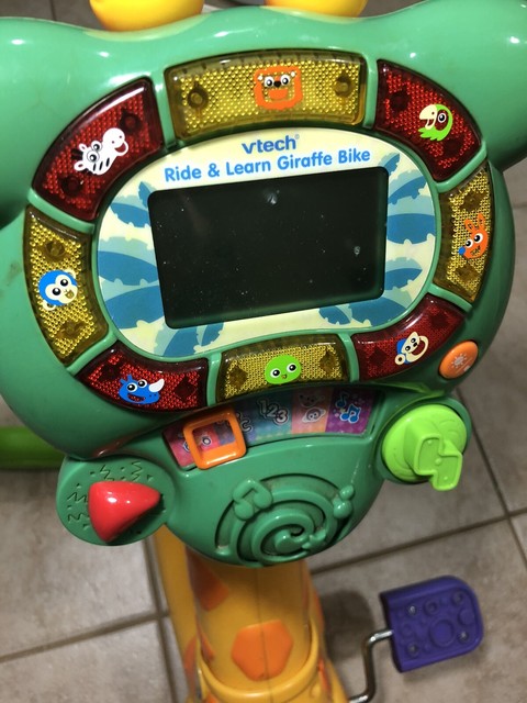 vtech ride and learn giraffe bike price