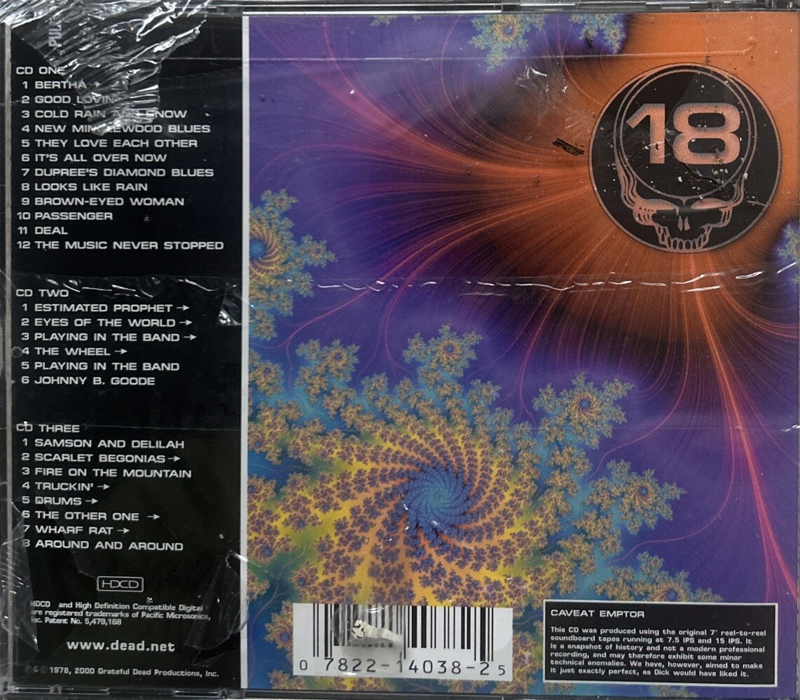 洋楽 Grateful Dead Dave's Picks Volume 3 CD Grateful Dead CD Dave's Picks Vol. 3 Chicago IL Illinois