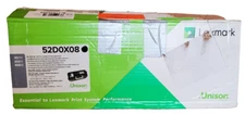 Lexmark 52D0X08 52DOXO8 Black Extra High Yield Toner Cartridge Open Box 3lb2.7oz