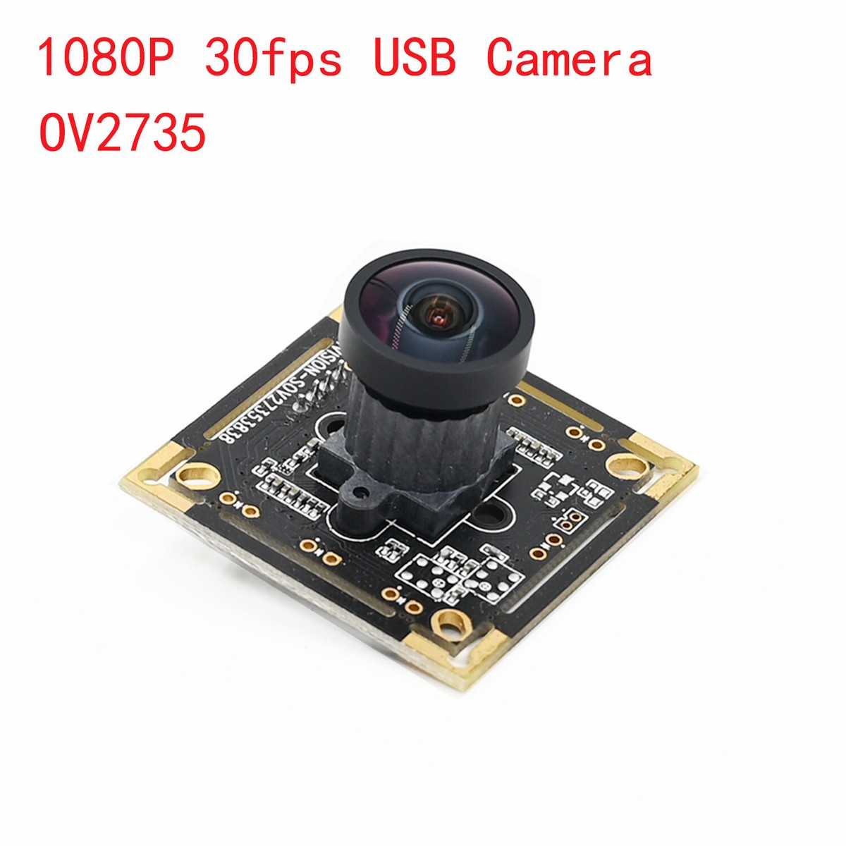 1080P USB Camera Module 2MP Webcam HD OV2735 1920x1080 30fps Fixed