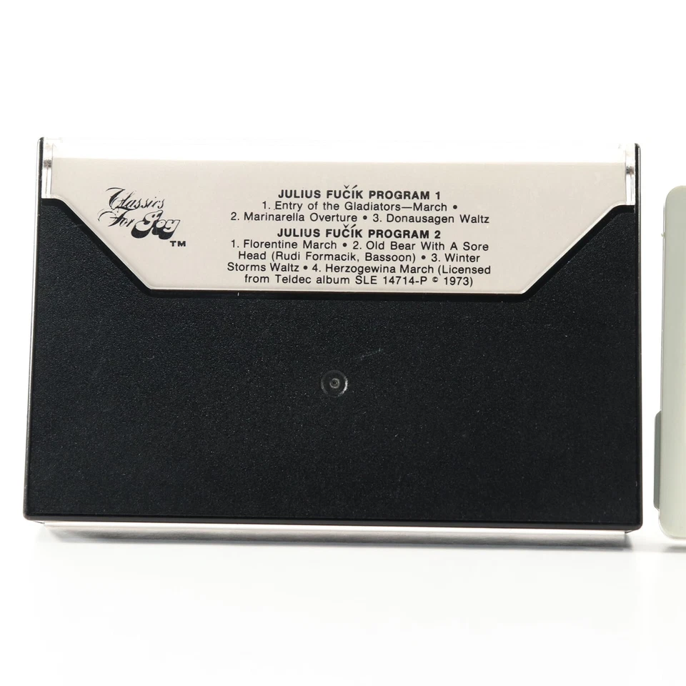 Entry of the Gladiators - Fucik Favorites (Cassette Tape 1977 Quintessence) RARE - Image 3 of 4