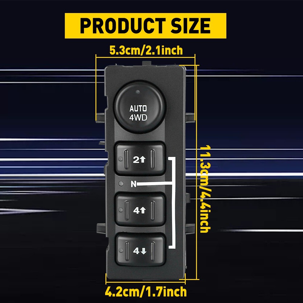 ★silverado chevrolet ★Switch  本体ジャンク品 Amazon.com: 901-062 4WD 4x4 Switch Replacement for Chevy