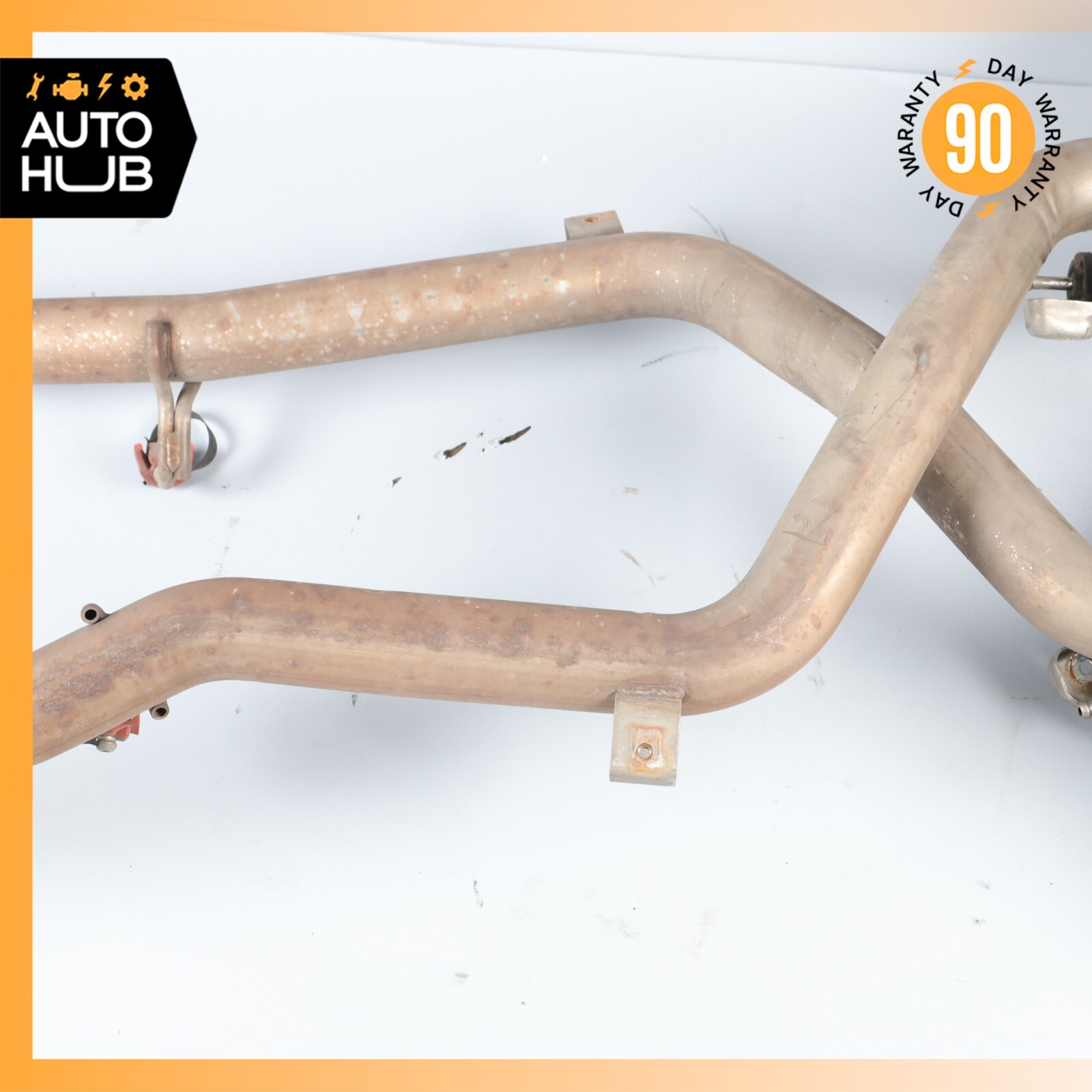 Maserati Quattroporte SQ4 M156 Exhaust Muffler Left & Right Side Set OEM 69k