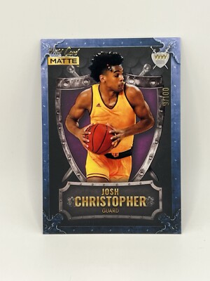 2022-23 Wild Card Blue Matte Josh Christopher Weekend Warrior SP # /100