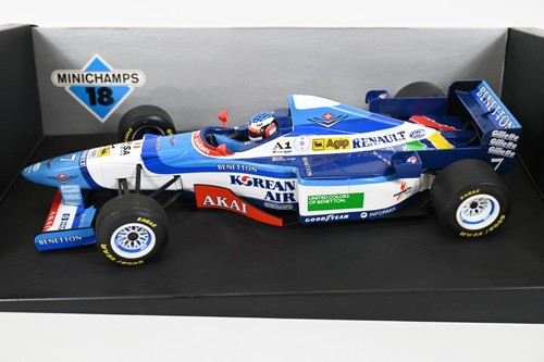 Minichamps 1/18 Benetton F1 J. Alesi Diecast Model Car Fórmula 1 Racing - Imagen 6 de 13