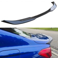 Carbon Fiber Rear Trunk Spoiler Wing Lip For Hyundai Genesis G70 2018-2024