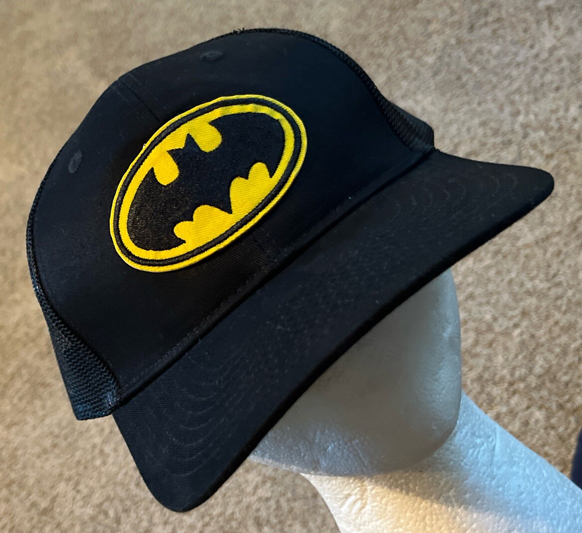 I Am BATMAN Patch cap SnapBack Adjustable hat Mes… - image 1