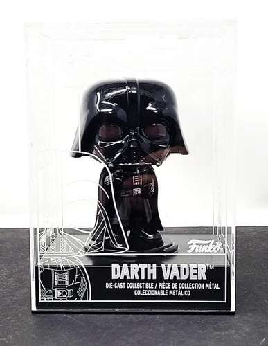 DARTH VADER Die-Cast Funko Pop!  2022 Star Wars Exclusive #02   .