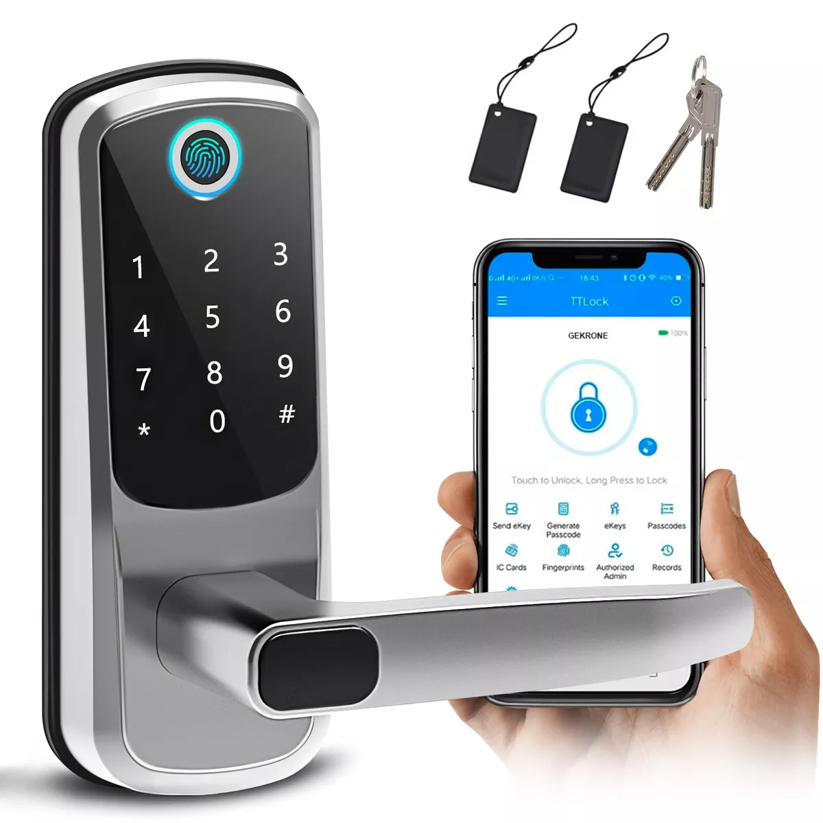 Smart Door Lock  AAA Smart Home Security