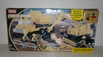 BEST LOCK / SET /6238 / BAUSTELLE m. BAUFAHRZEUGEN / 450 TEILE / m. OVP /#7#