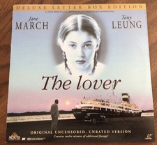 The Lover Laserdisc, 1992 Letterbox Jane March Tony Leung