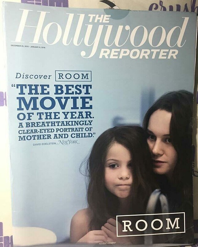 THE HOLLYWOOD REPORTER DEC. 25 2015 BREI LAWSON JENNIFER LAWSON ROOM BRAND NEW