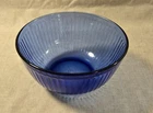 Vintage Pyrex Blue Glass 2.5 Liter 10 Cup Mixing Bowl 4703-S USA!