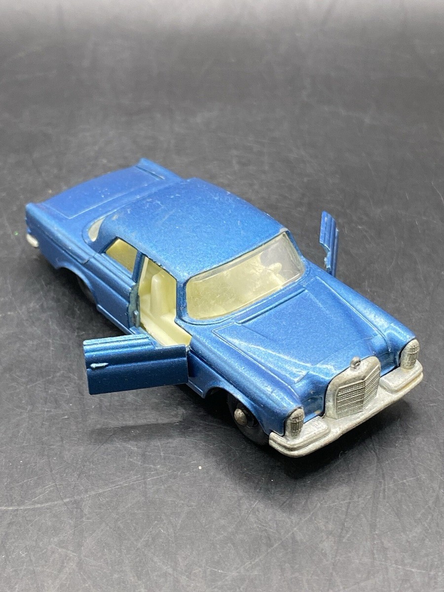 MATCHBOX ミニカー Series 46 青 Matchbox Lesney #46C Mercedes Benz 300 SE Blue Vintage Collectible