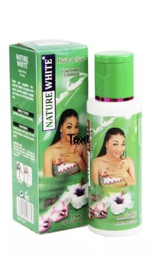 nature white face cream