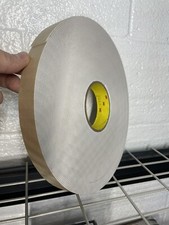 3M Double Coated Polyethylene Foam Tape 4496 White, 1/16" Thick, 36 yd, 1"