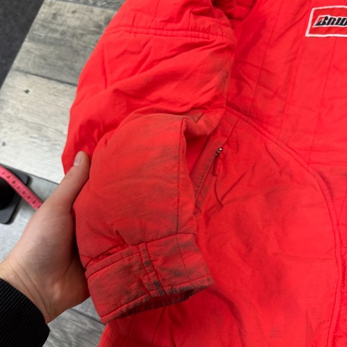 Giubbotto piumino vintage Fila Ferrari Scuderia anni 90 retrò rosso uomo grande - Foto 11 di 12