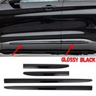 4pcs Glossy Black Body Side Door Molding Cover Trim For Ford Explorer 2020-2026