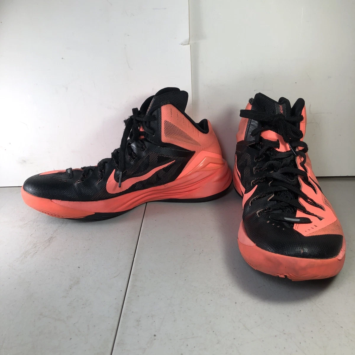 Nike Hyperdunk 2014 Basketball Shoes Men s 8 Bright Mango Black
