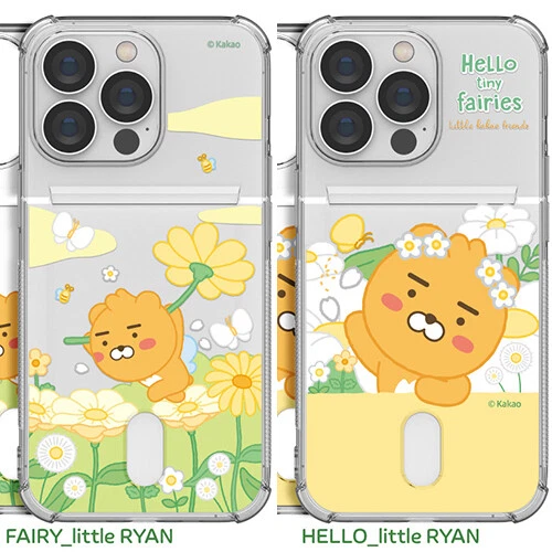 Kakao Friends Little Tiny Fairies Clear Card Case for iPhone 7/8/SE2 7/8 Plus - Image 3 of 4