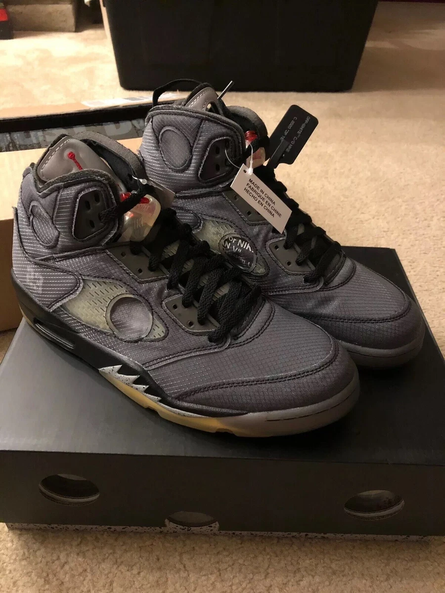 Off-White x Air Jordan 5 Retro CT8480-001 Release Date