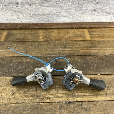Vintage Shimano SL-MT50 Thumb Shifters Japan Mountain Bike 6-Speed