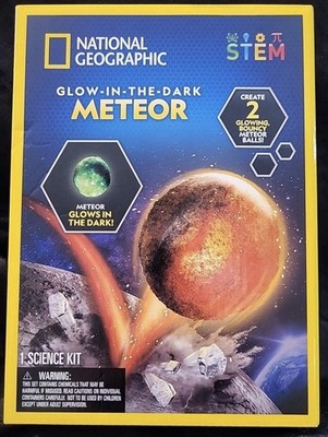 National Geographic Glow-in-the-Dark Meteor Science Kit