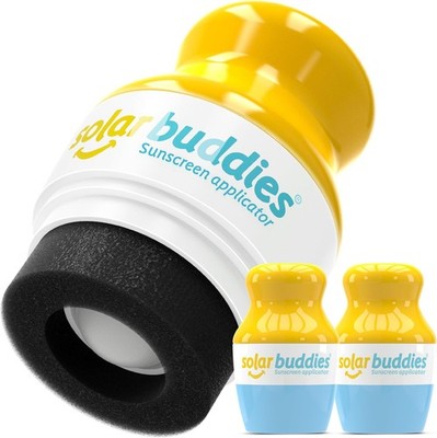Nachfüllbarer Roll On Schwamm Applikator für Sonnencreme Kinder und Erwachsene 100ml