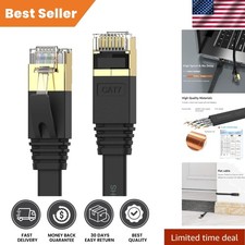 High-Speed 35ft Cat 7 Ethernet Cable - 10Gbps, Shielded for Ultimate Performance