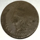 1880 Indian Head Cent AG About Good Condition as pictured 1c - 2450