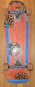 Vintage Tony Hawk Powell Peralta Pink Medallion Skateboard