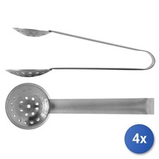 4X Sachets De Thé Inox Ronds Maison