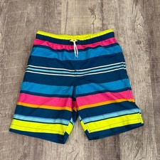 Lands End Boys XL Swim Trunks Beach Swimsuit