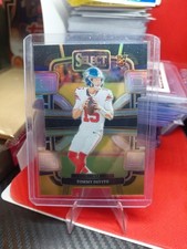 2023 Panini Select Tommy Devito  - Black and Gold Concourse Die Cut Rookie RC