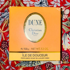 Dune Île de Douceur Perfumed Soap by Christian Dior - Original Packaging