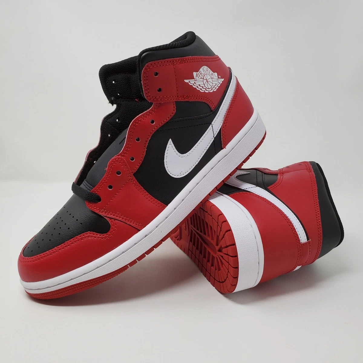 Jordan 1 Mid Gym Red Black White for Sale | Authenticity