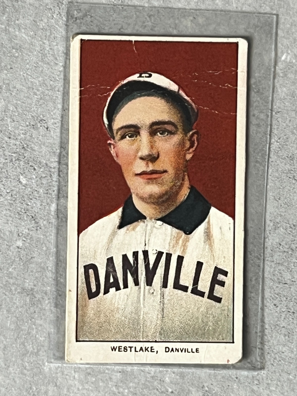1909-1911 T206 Piedmont James Westlake Danville Red Sox L2