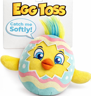 , Easter Egg Toss Kids Game | Easter Basket Stuffer & Gift for Kids Ages 3-8+ | 