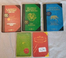 JK Rowling Gli Animali fantastici dove trovarli Lotto Libri Biblioteca Hogwarts.