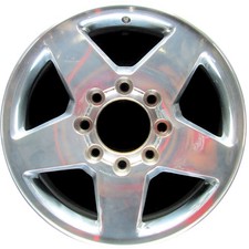 Wheel Rim Chevrolet Gmc Sierra 1500 2500 Hd 3500 Silverado Polished Oe 5503