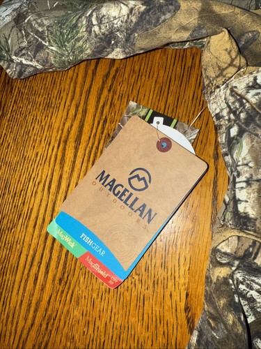 Magellan Fish Gear Shirt Mens XL Camouflage Angler Fit MagWick Realtree Xtra - Picture 6 of 6