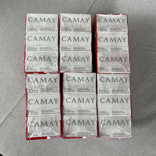 Camay Seife Pink Classic weich duftend 6 Packungen à 3 einzeln verpackt Badestangen - Bild 3 von 4