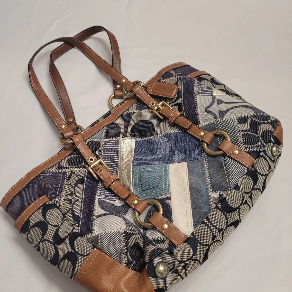 Coach Patchwork Tote Medium Bags & Handbags for Women for sale | eBay