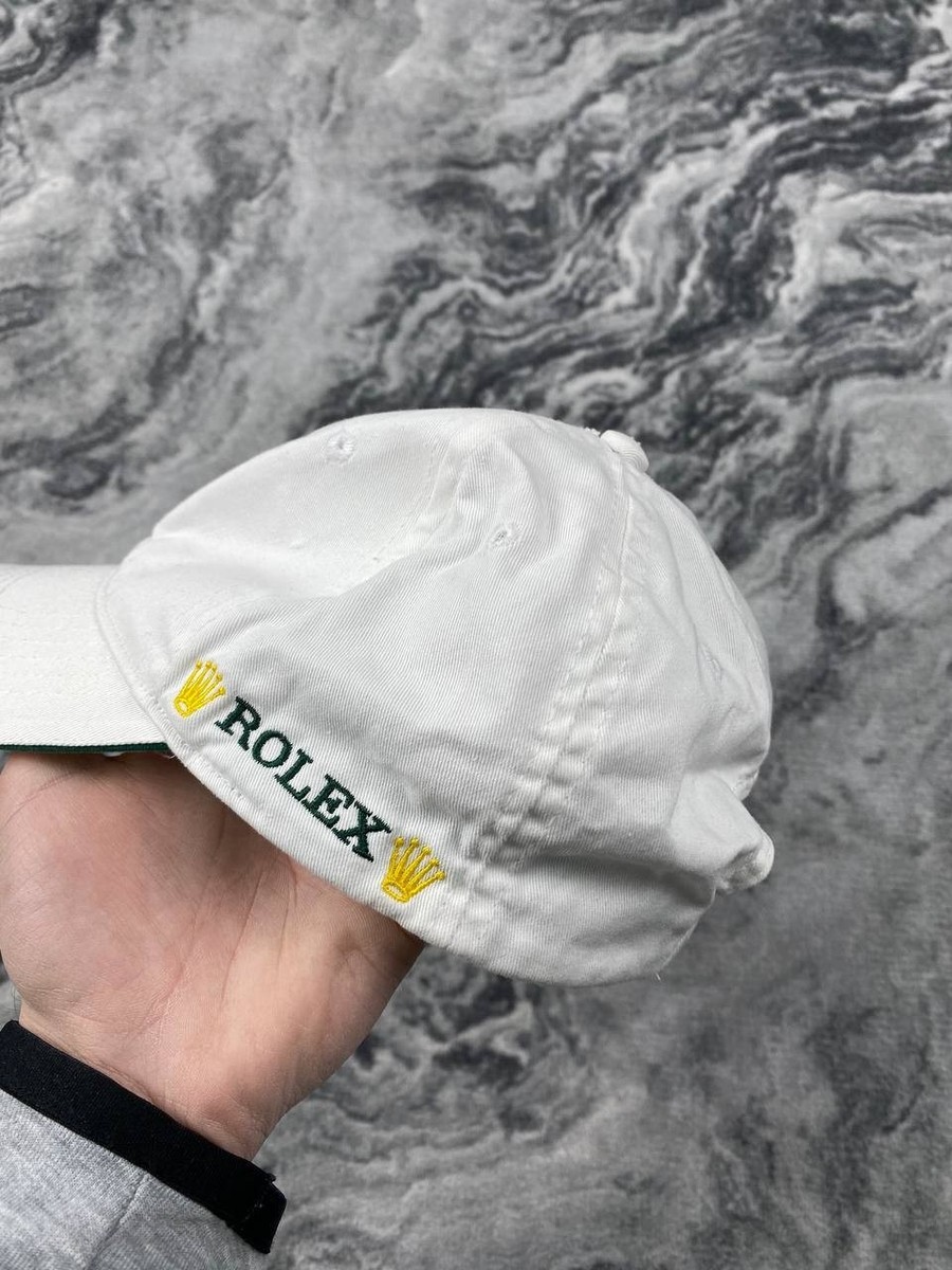 Rolex Baseball Cap Embroidered Logo Men One Size White | eBay