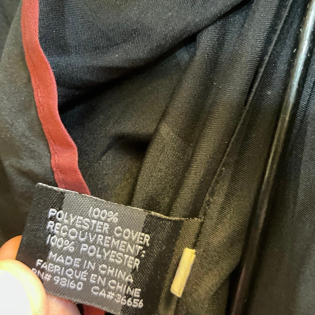 Nike Golf Tiger Woods TW Large Red Black Golf Umbrella Storm Rain