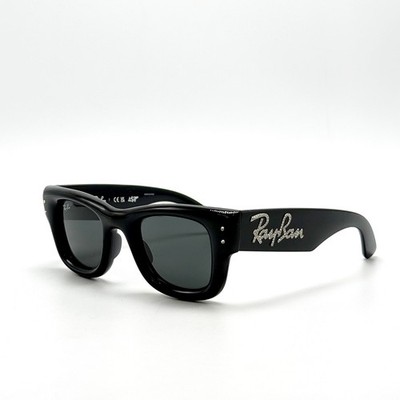 NEW* RAY-BAN Wayfarer Puffer Crystal Edition Sunglasses Polished