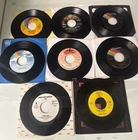 Lot of 8 Elton John 7" vinyl 45rpm records
