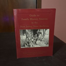 Guide to Family History Sources in the New Jersey State Archives | *VF+ - 8.5*